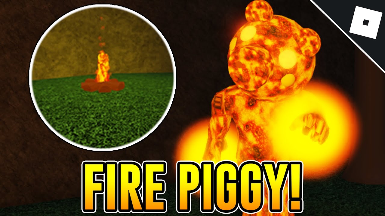 How To Get The Fire Piggy Badge Morph In Infecteddeveloper S Piggy Rp Roblox Youtube - fire eye roblox