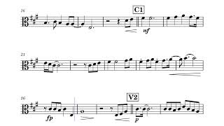 Clean Air – Laufey (viola sheet music)