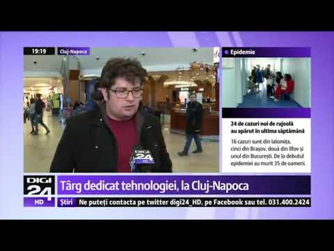 Targ Dedicat Tehnologiei La Cluj Napoca Digi24 Youtube