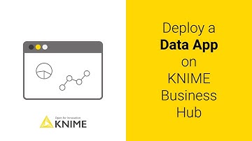 Deploy a data app on KNIME Business Hub