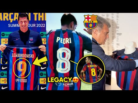 fc barcelona shirt lewandowski