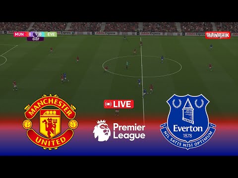 LIVE Manchester United Vs Everton English Premier League 25 26 Pes 21 Simulation Gameplay