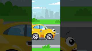 Racing Car & Monster Truck Funny Race #carcartoon #carsforkids #carshorts #animation #monstertruck