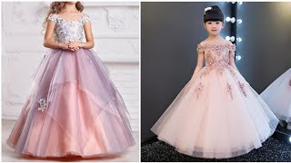 Top Stylish Party Wear Gown /Dress Designs Ideas For Kids🥰☺️/🤴 Princes Style Birthday Dress Ideas screenshot 2