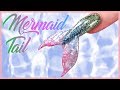 Mermaid Nail Design | Acrylic Nail Art