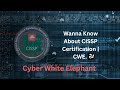 CISSP | Certified Information System Security Professional | Course Detail For Beginners | CWE.