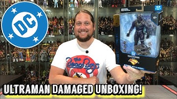 Ultraman Gold Label DC Superman McFarlane Unboxing & Review!