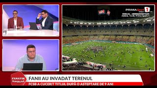 Fanatik Superliga. FCSB petrece! Horia Ivanovici: „Titlul cu nr. 27. Bine, acum va suna Talpan...”