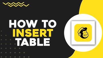 How To Insert Table Mailchimp (Quick & Easy)