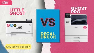 Detalles Decal-Druck im Vergleich: Little Ghost vs. Ghost Pro – Doppelpass & Einzeldruck Noticias