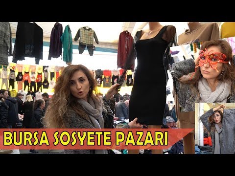 BURSA İhsaniye Sosyete Pazarını Gezdim 10TL - PAZAR ALIŞVERİŞİ 15  - Bursa pazarları