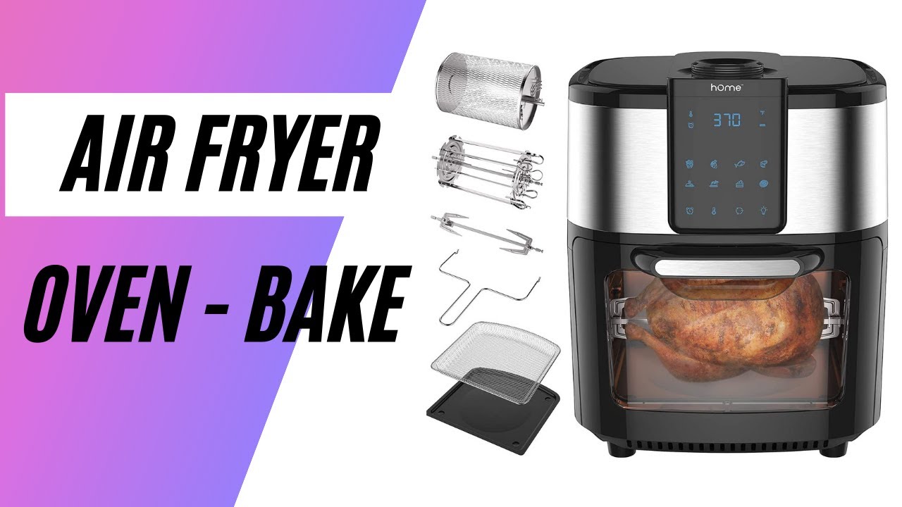 11.6 Quart/11 Liter Digital Air Fryer with Rotisserie & Rotating