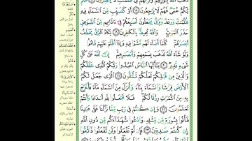 الصفحة ٤ من القرآن الكريم...القارئ د.بريك سعد بريك