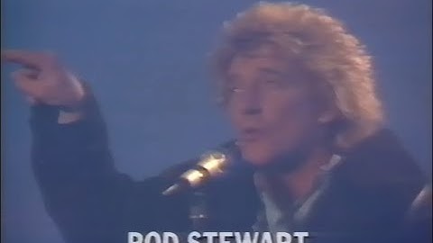 Rod Stewart - Downtown Train (!Caramba! 1989) (Better Quality)