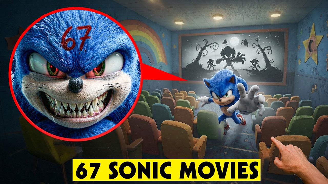 DO NOT WATCH ALL EVIL 67 SONIC MOVIES at 3AM! (BLOODY SONIC)