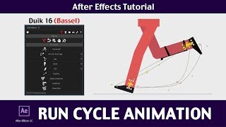 Run Cycle Animation in After Effects with Duik 16 (Bassel)