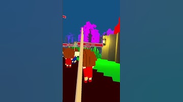 Cube Arena. First crossplayform vr MOBA game #vroculus #oculusquest2 #voxelness #minecraft