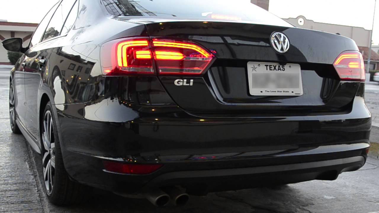 13 VW GLI LED Tail Lights - YouTube 2012 Vw Jetta Tail Light Not Working