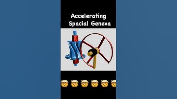 Accelerating Spacial Geneva  #mechanism