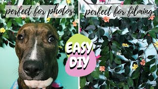 DIY IVY GARDEN WALL | plant aesthetic