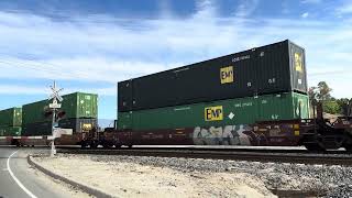 Union Pacific GE UP 2697 (ET44AC) UP 5689 (C45ACCTE) UP 6521 (AC4400CW) 13,300 HP of USA USA 🇺🇸 Choo