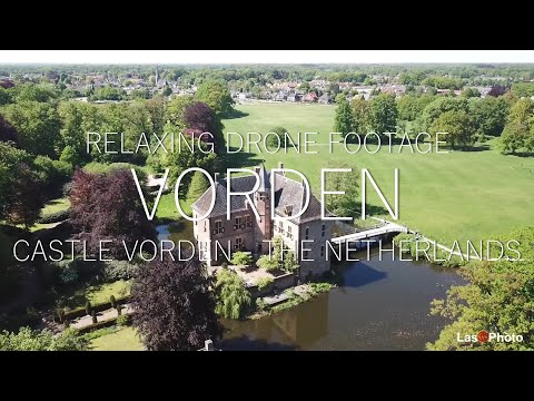1026 Relaxing Drone Footage | #CastleVorden | Vorden | Bronckhorst | The Netherlands | Europe