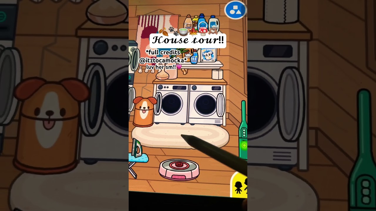 toca house tour! modern mansion fall idea!🍂🫶🏽 