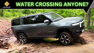 Rivian R1S Off Road at Green Ridge State Forest