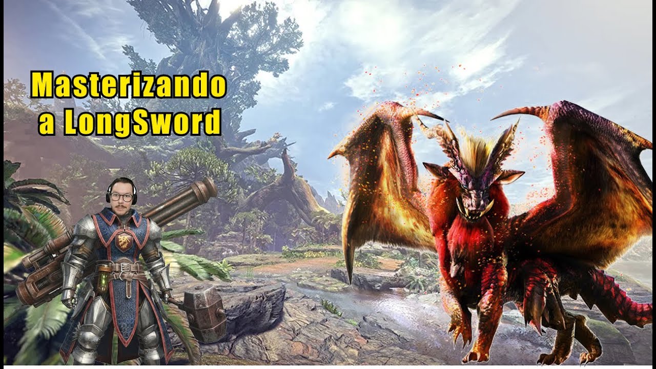 Eu tentei dominar a Long Sword no MHW… e isso aconteceu