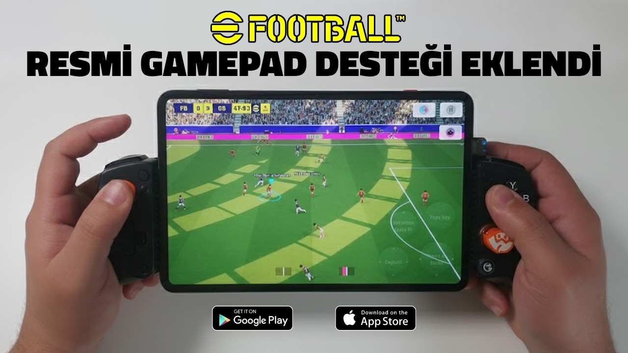 Efootball Mobile için Resmi Gamepad Desteği Geldi (Android, iOS)