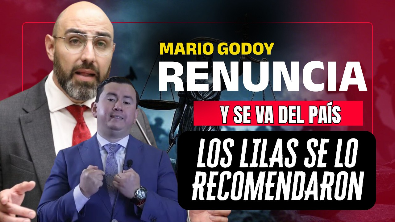 ¡HUYÓ ANTES DEL JUICIO! Mario Godoy renuncia tras pruebas DEVASTADORAS