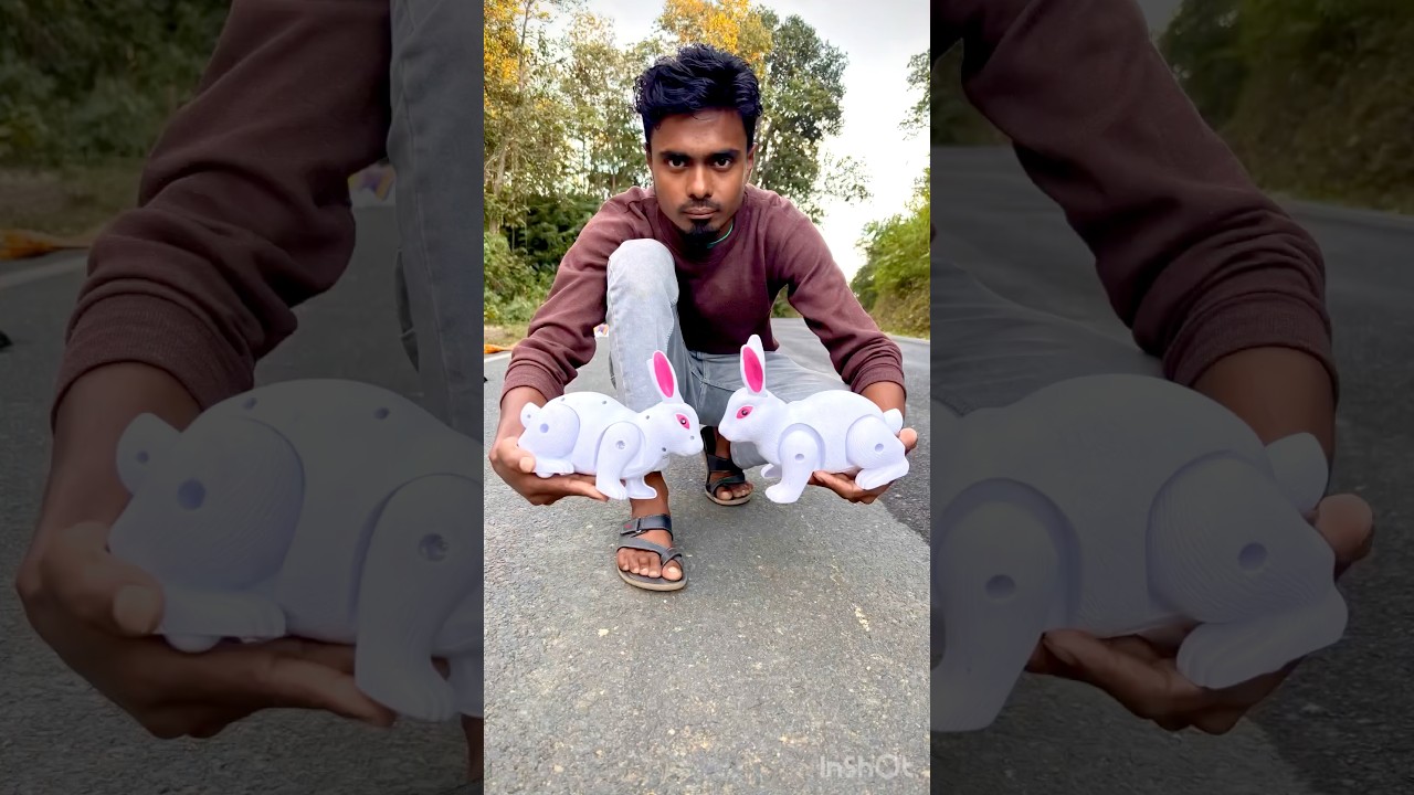 2 ta remote control rabbit unboxing and tasting 🐇🐇 |