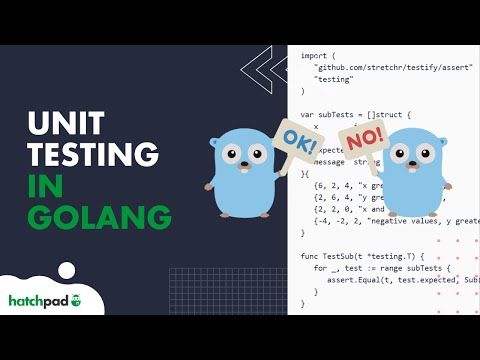 Unit Testing in Golang | hatchpad