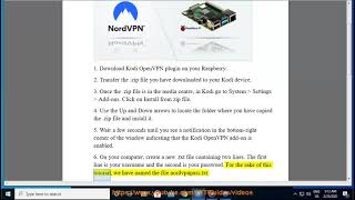 Set up NordVPN on Raspberry Pi w/ Kodi
