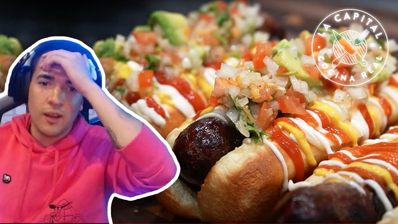 REACCIONANDO AL HOTDOG 