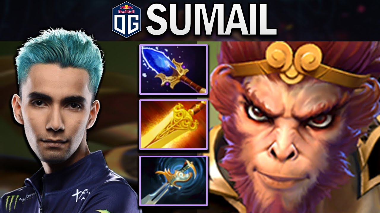 OG.SUMAIL MONKEY KING - BEST CARRY - DOTA 2 7.25 GAMEPLAY