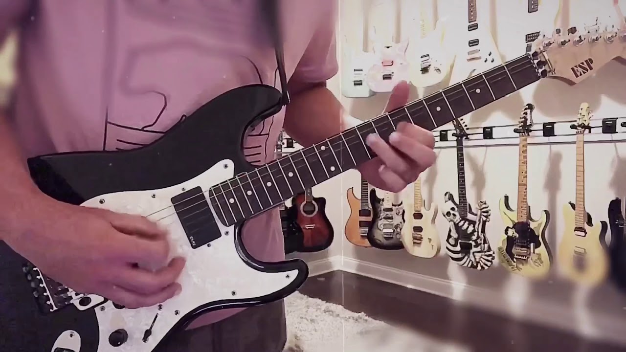 Guitar Cover The Dope Show Manson One Guitar With Backing Track YouTube