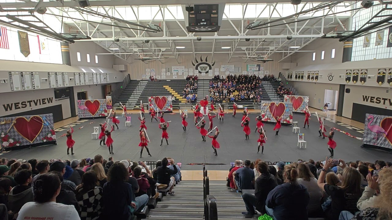 Rancho Bernardo HS Winterguard @ WGASC Westview HS 3-29-2025