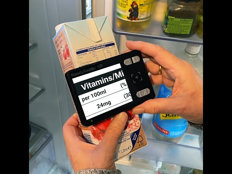 HandyReader HD Handheld Video Magnifier - video from VisionAid Technologies