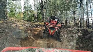 SXS OFFROAD browns camp Rocky Uphill testing new Frontline BDC tires on rocks 22 xp pro 4  great day