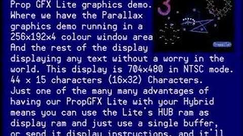 PropGFX Lite Text and Graphics Demo