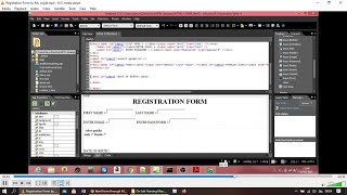 Unit 4 Advanced features of Web Design, Registration form using Microsoft Expression By Ms. Anjali