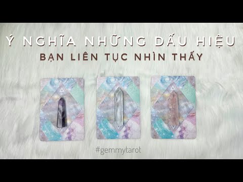 Video Ý NGHĨA NHỮNG DẤU HIỆU BẠN LIÊN TỤC NHÌN THẤY... - youtube