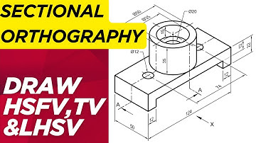 Sectional orthographic 10