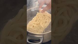 so delicious udon with homemade sauce #food #shorts #fyp #udon