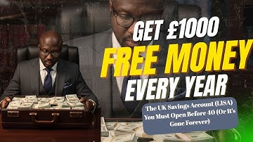 Get £1000 Free money: Open a Lisa account before you turn 40.