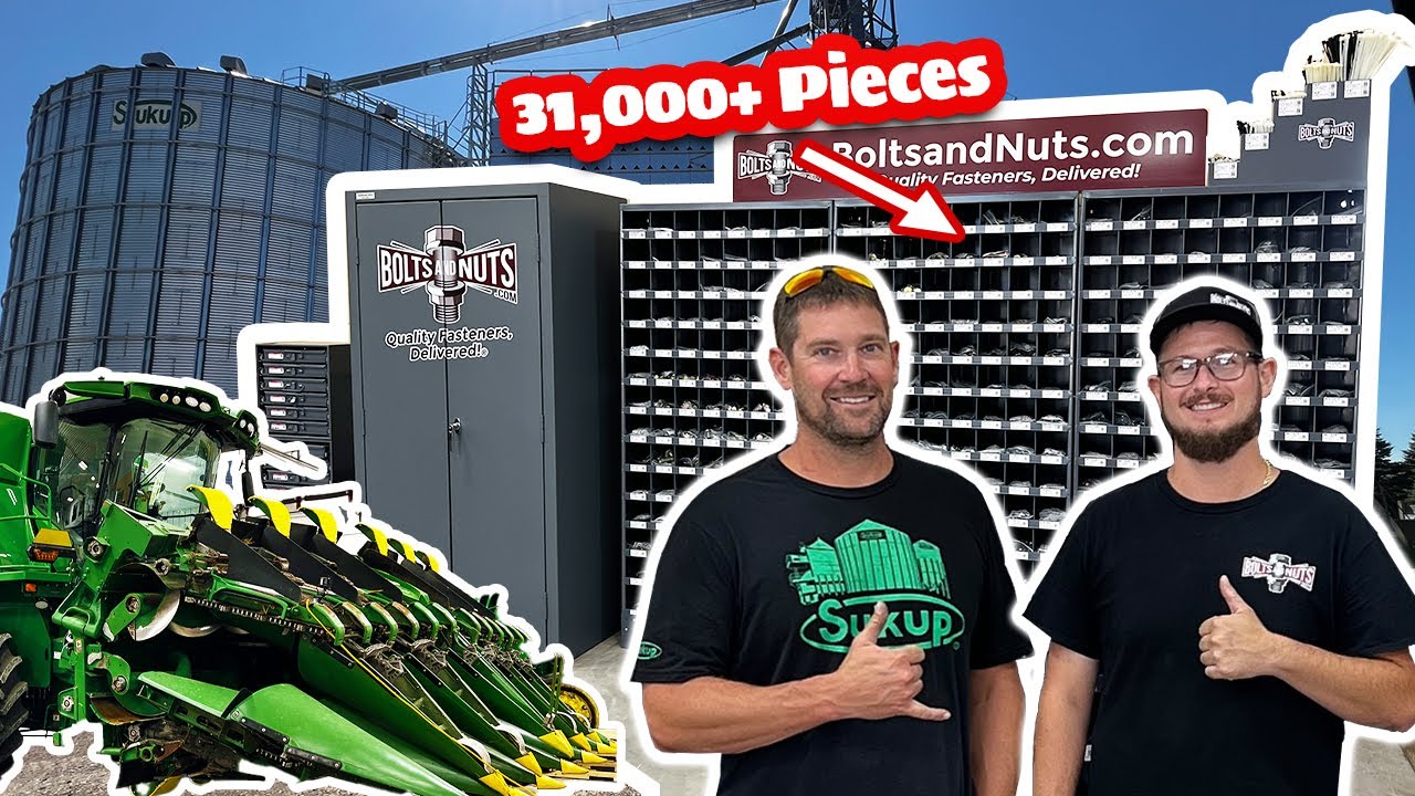 We set up Millennial Farmer with a MASSIVE BOLT KIT!!!