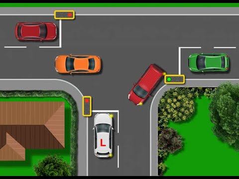 Simple T junction Traffic Light Control System Using Arduino - YouTube