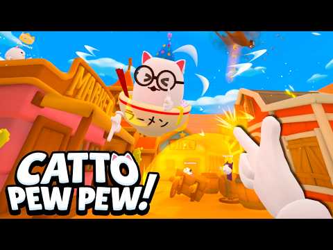 Catto Pew Pew VR Gameplay Guide