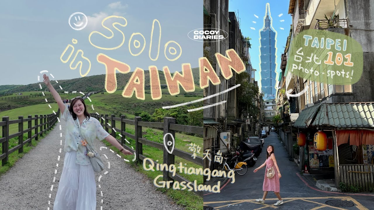 ALONE in TAIWAN! 🇹🇼 — first SOLO trip for my 31st birthday, speaking in Mandarin ✨